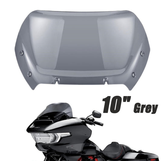 10-inch windshield, gray windshield, suitable for Harley Road Glide CVO/SE FLTRXSE 2023 2024- n
