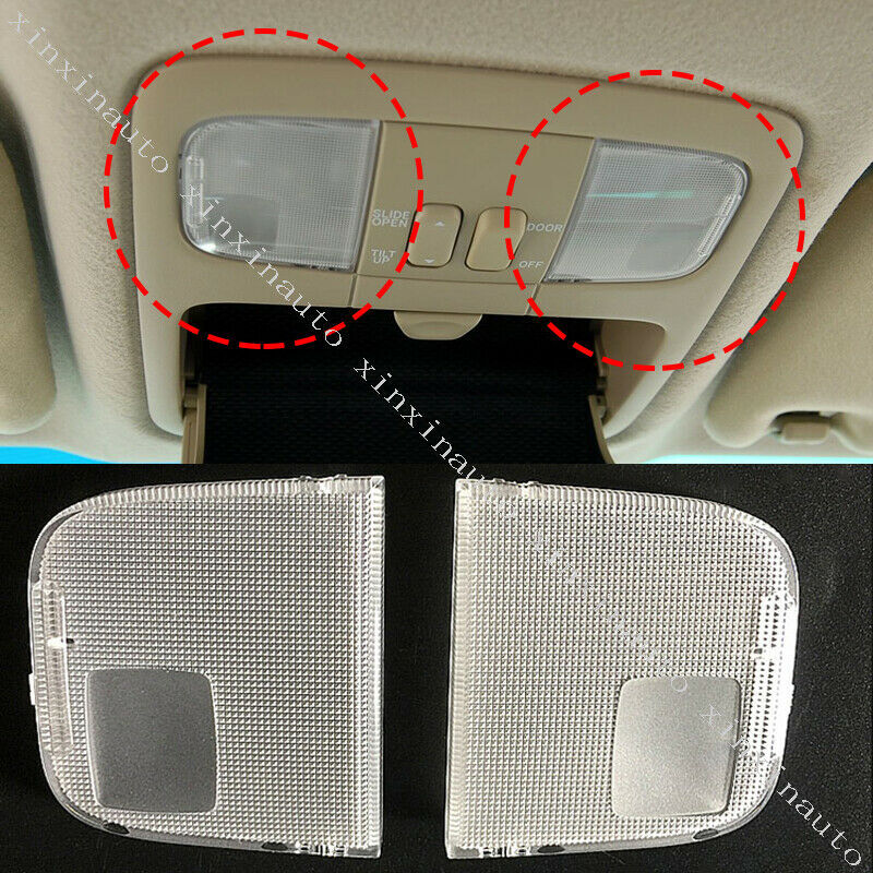 Front Reading Light Transparent Shell for Toyota for Land Cruiser Prado 120 2003-09