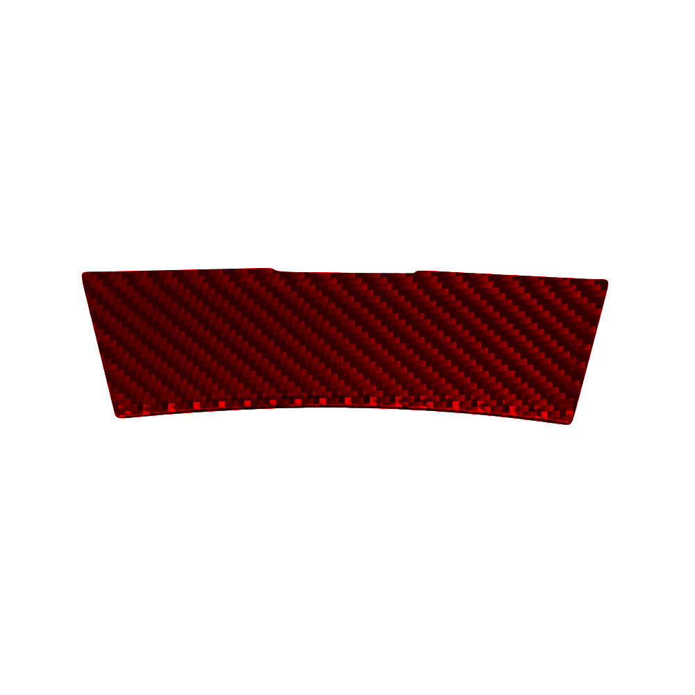 Red Carbon Fiber Below Center Console Cover for Subaru Legacy Outback 2010-2014