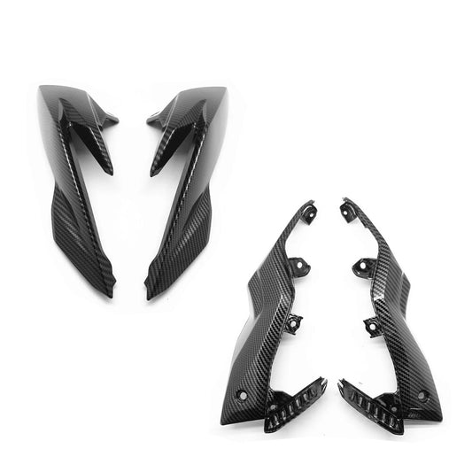 Carbon Fiber Front Side Tank Air Vent Fairing Set for HONDA CB500F 2016-2018