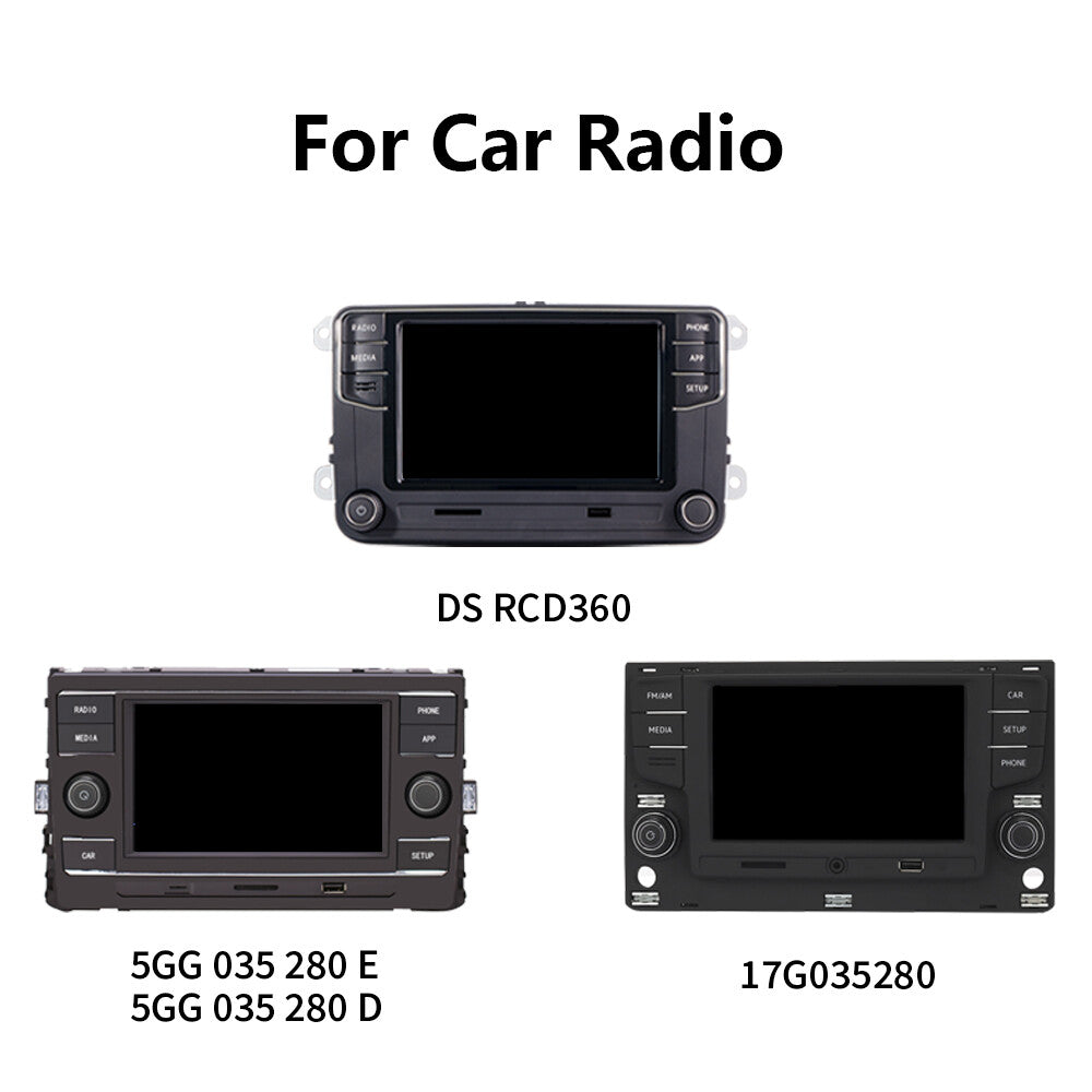 F¨¹r for VW RCD360 280 280E MIB Auto Radio Knopf Taste Drehknopf Links 5GG035280E/D