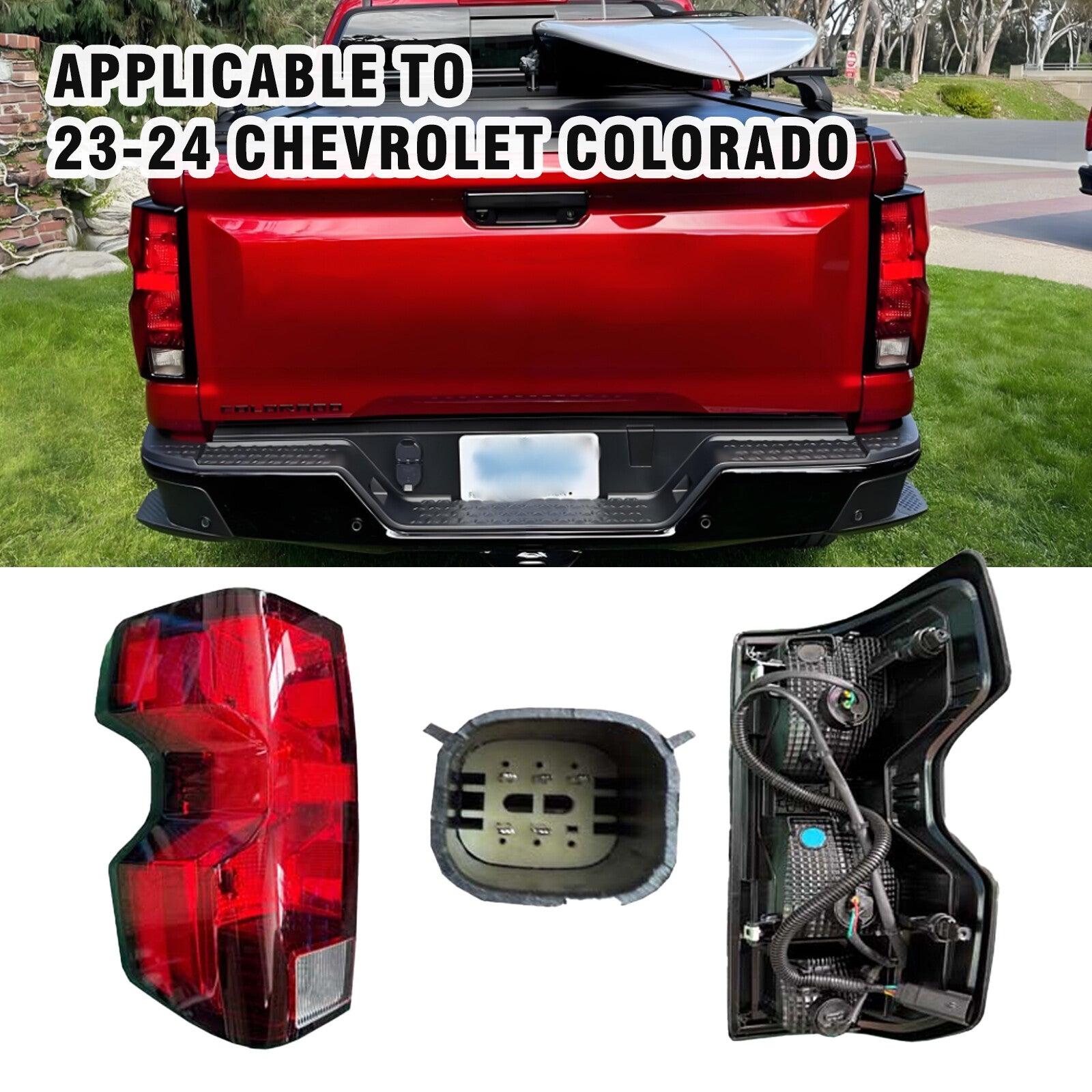 1PC Driver's left Side LED Tail Light 85651744 For 2023-2024 Colorado 3004490