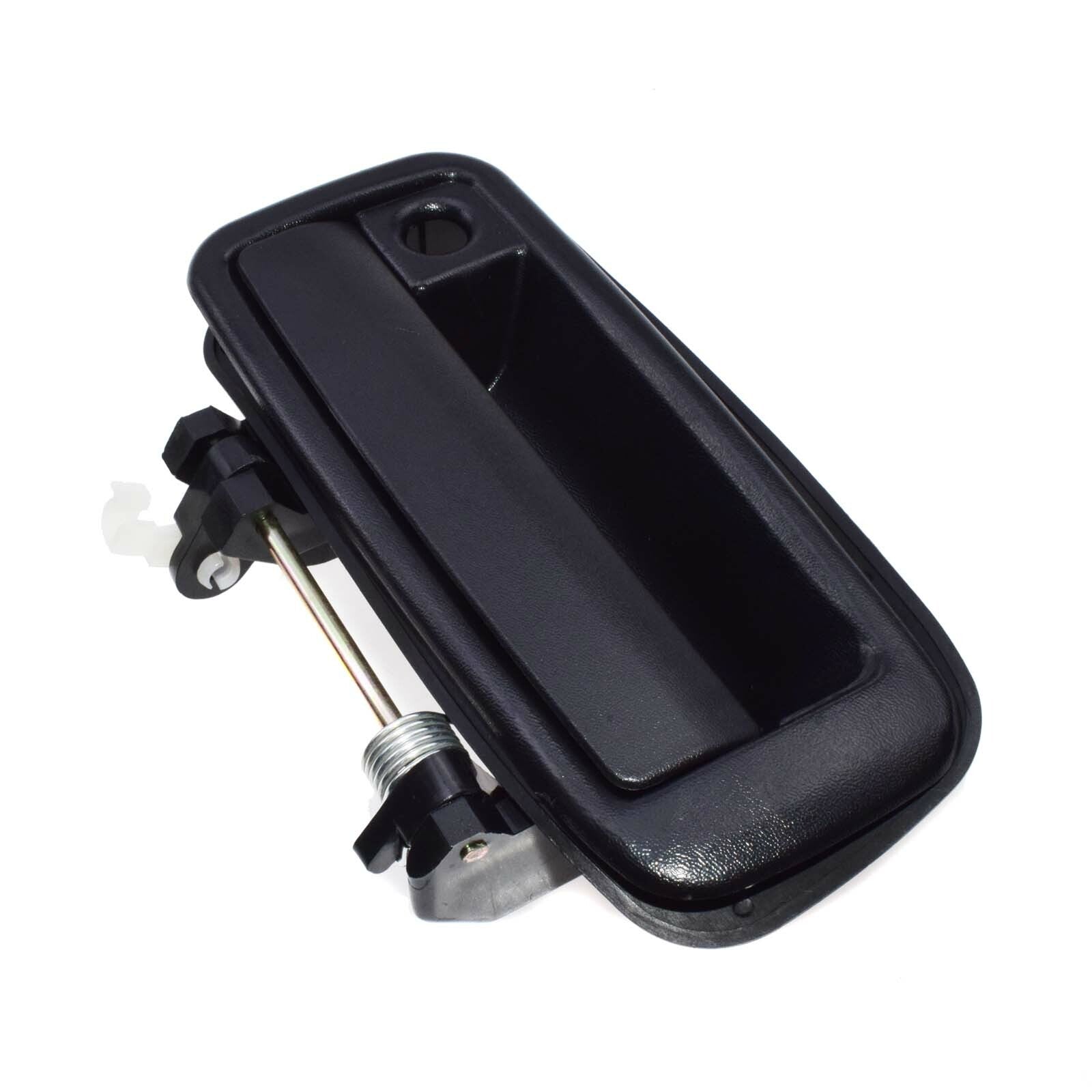 Exterior door handle, left FL, black, suitable for Toyota for Corolla 1988-1992. (69220 - 12110-)