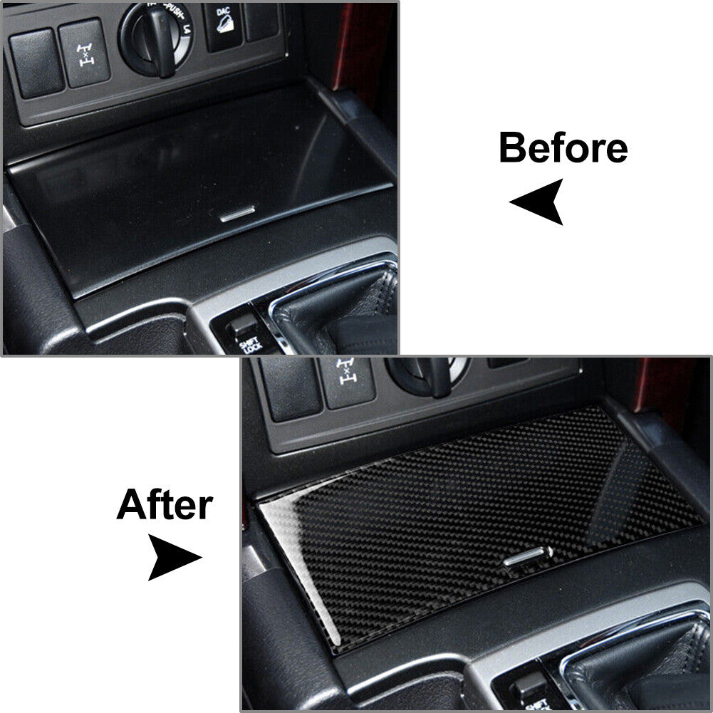 Console Cigarette Lighter Panel Trim for Toyota for Land Cruiser Prado 2010-2018