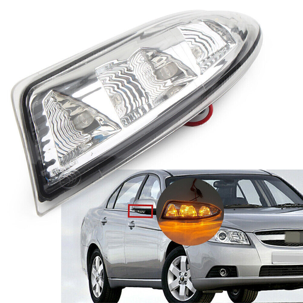 Front Right Side Rear View Mirror Turn Signal Amber Light for Chevy Epica 07-14