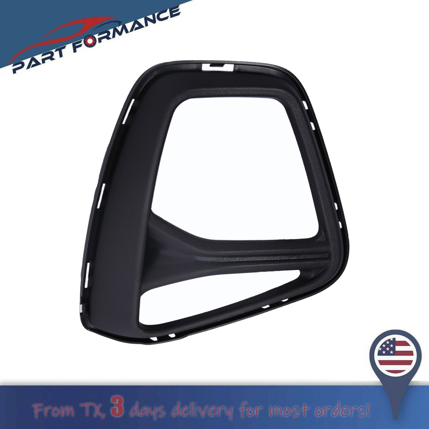 Fog Light Bezel Light Trim Cover Front Passenger Side For 2019 - 2022 for Blazer - v