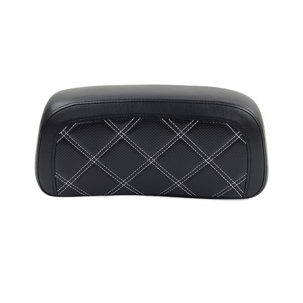 PU Leather Tour Pak Trunk Backrest Pad for Harley Street Road Glide CVO 14-Up 18