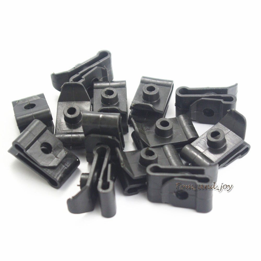 20pcs Bumper Fender Nylon Clip U Nut 12 Screw Retainer 90467-05114 for Toyota
