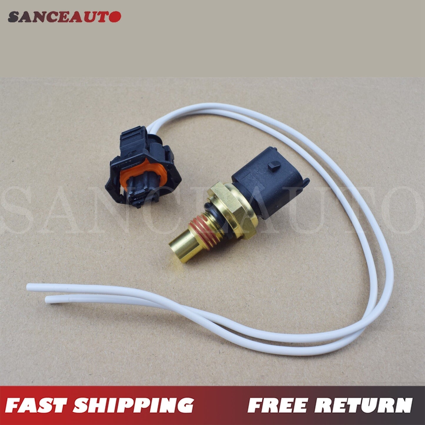 Oil temperature sensor with connector suitable for 03-10 diesel 6.0L 6.4L 3C3Z10884AA- n