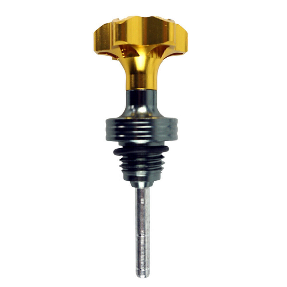 Motorcycle Aluminum Engine Oil Dipstick For 125CC Chinese ATV Pit Dirt Bike Gold Q