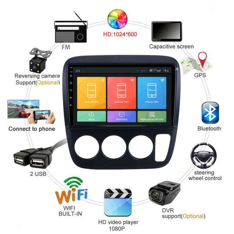 Fit For 1995-2001 for Honda CR-V CRV 9 Android 10.1 Stereo Radio GPS Navigation FM