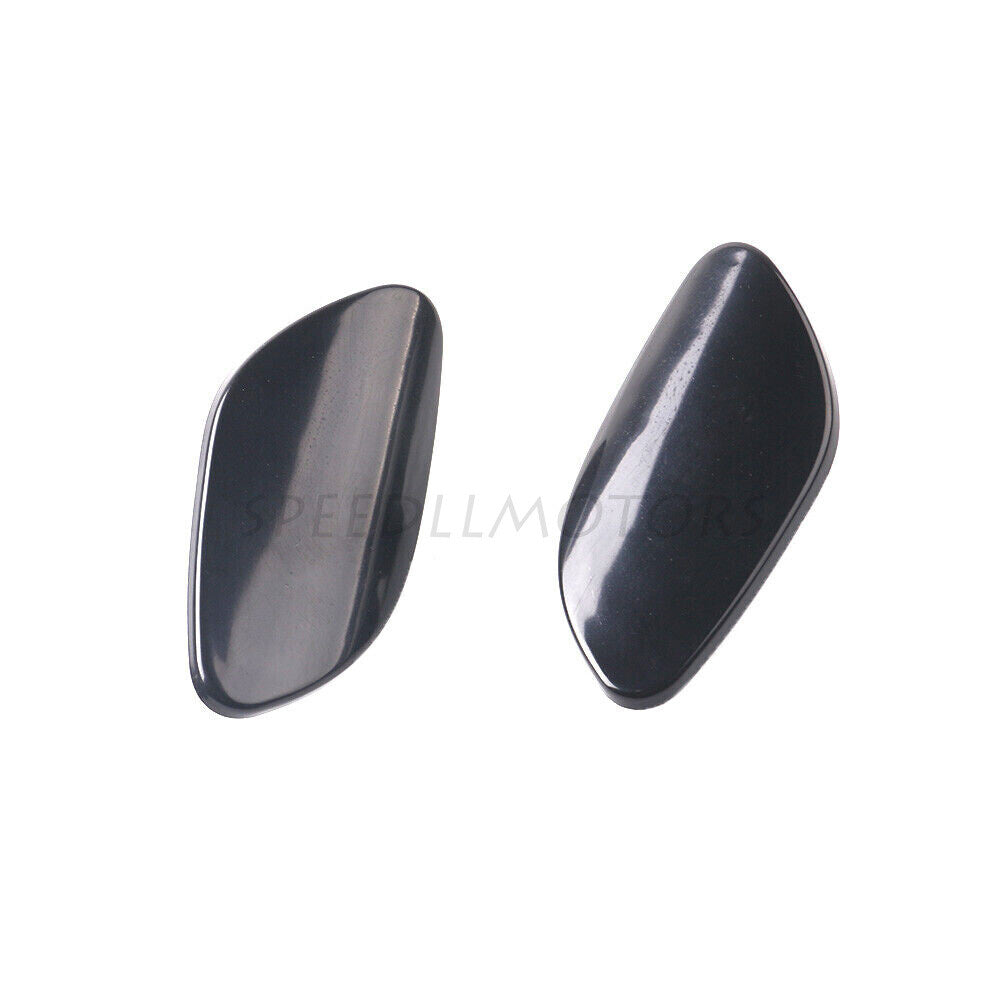 Pair Headlight Wash Nozzle Cover Fits 2007-2013 for Volvo S80 39870059 39870060 Q