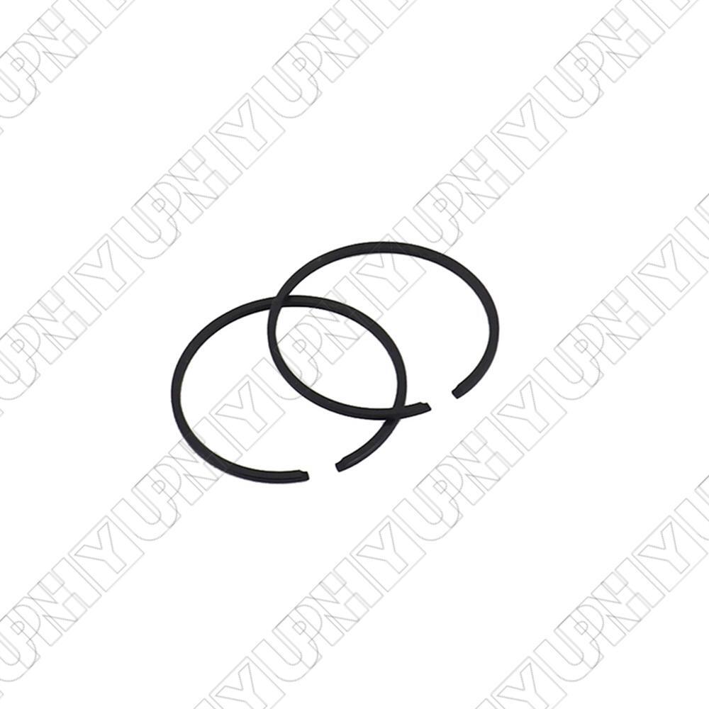 New 2 Pcs 49mm x 1.5mm Piston Rings Set For 2 Stroke 100cc Cylinder Piston 1E49F Q