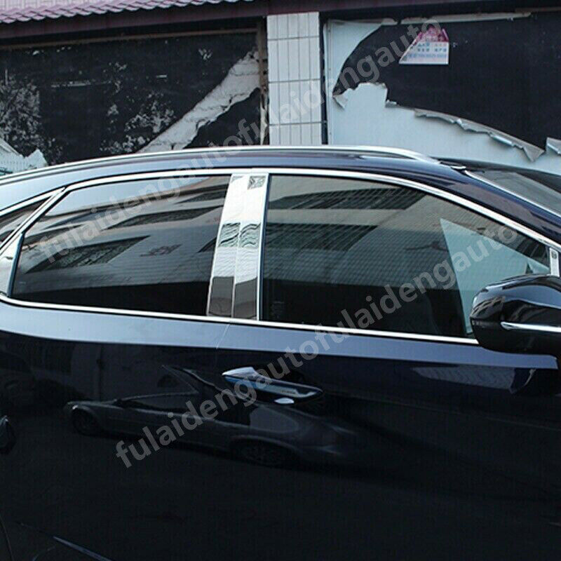For Escape Kuga 2013-2019 ABS Chrome Side Rearview Mirror Eyebrow Trim v