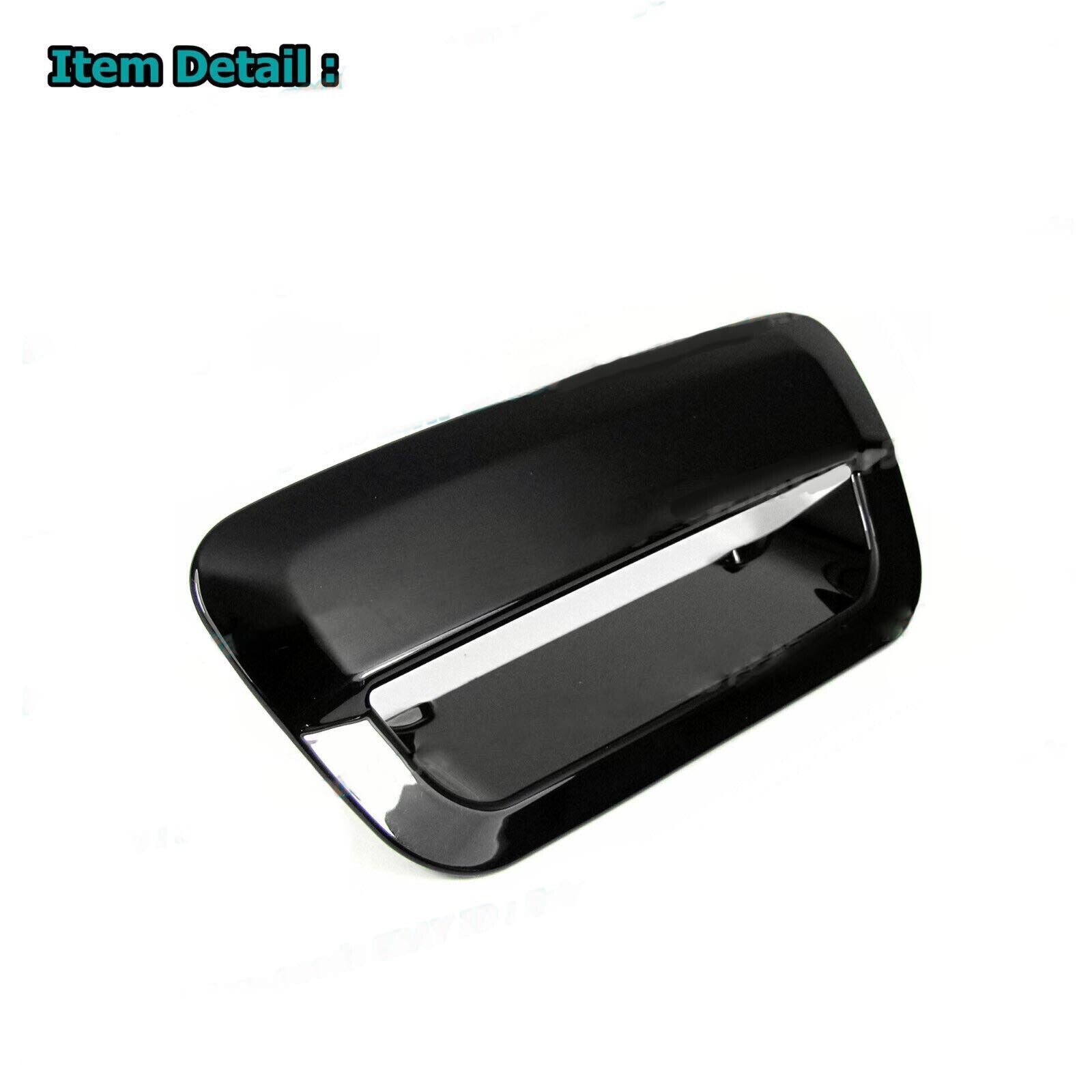 For 2014-2023 for Dodge Durango SUV Glossy Black Rear Trunk Door Handle Bowl Cover