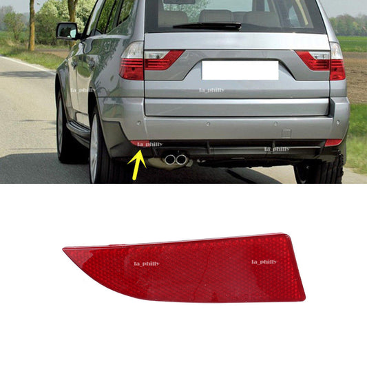 Rear Bumper Cover Left Reflector Red NEW for BMW X3 2004-2010 63147162217 Q