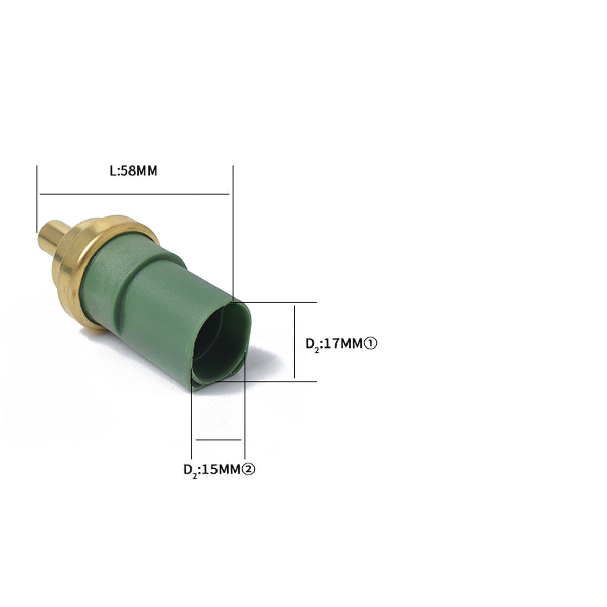 4-pin engine coolant temperature sensor 059919501A is suitable for Audi and . n