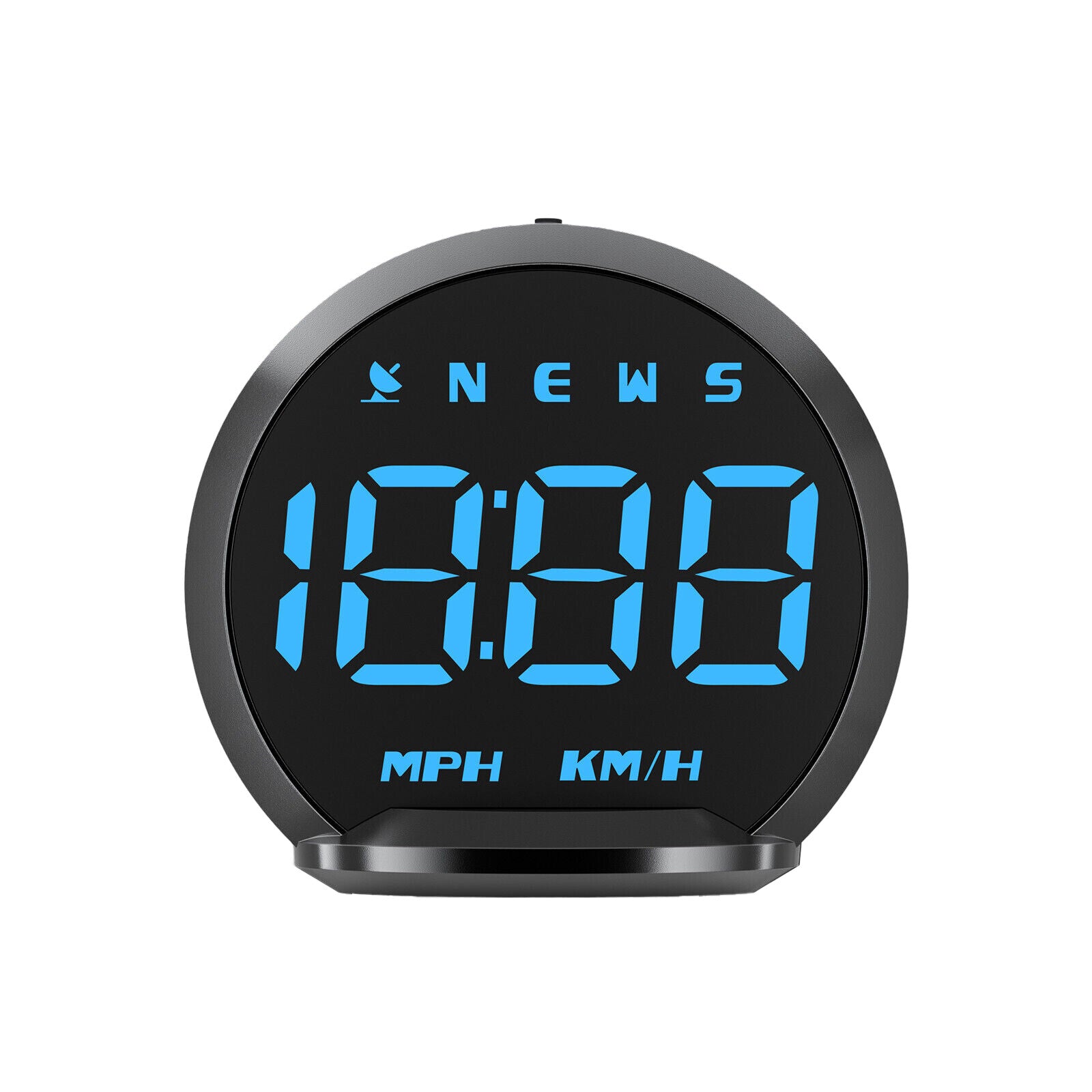 MPH KMH HUD Overspeed Alarm Compass Car GPS Speedometer Digital Head-Up Display