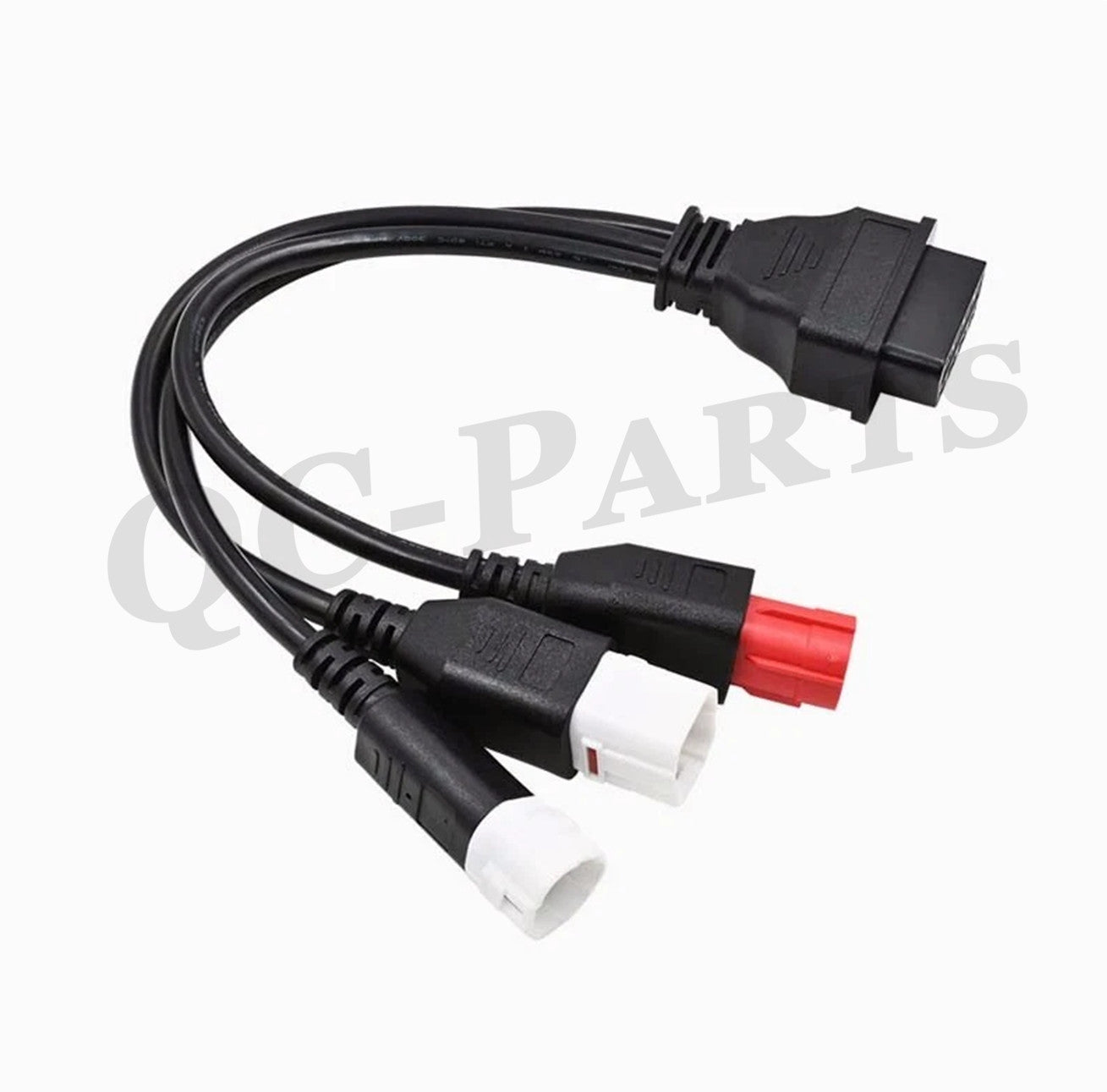 OBD2 16-pin to 6-pin cable adapter for Honda motorcycle 6-pin diagnostic scanner Q