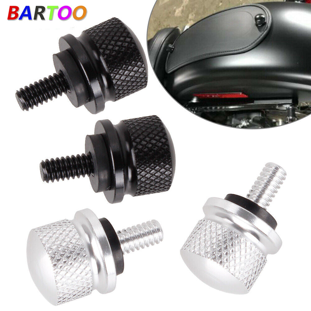 Rear for Seat Bolt Fender Mount Rear Rack Screw Nut for Harley Touring Softail Q