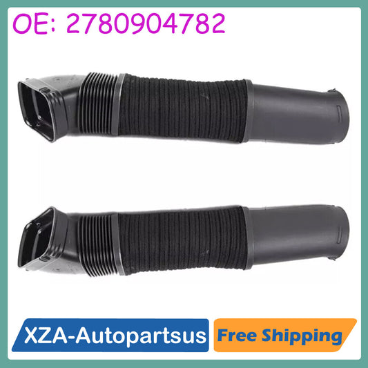 Pair L+R Air Intake Duct Hose for Mercedes Benz W216 W221 S550 CL550 CL500 S63 Q