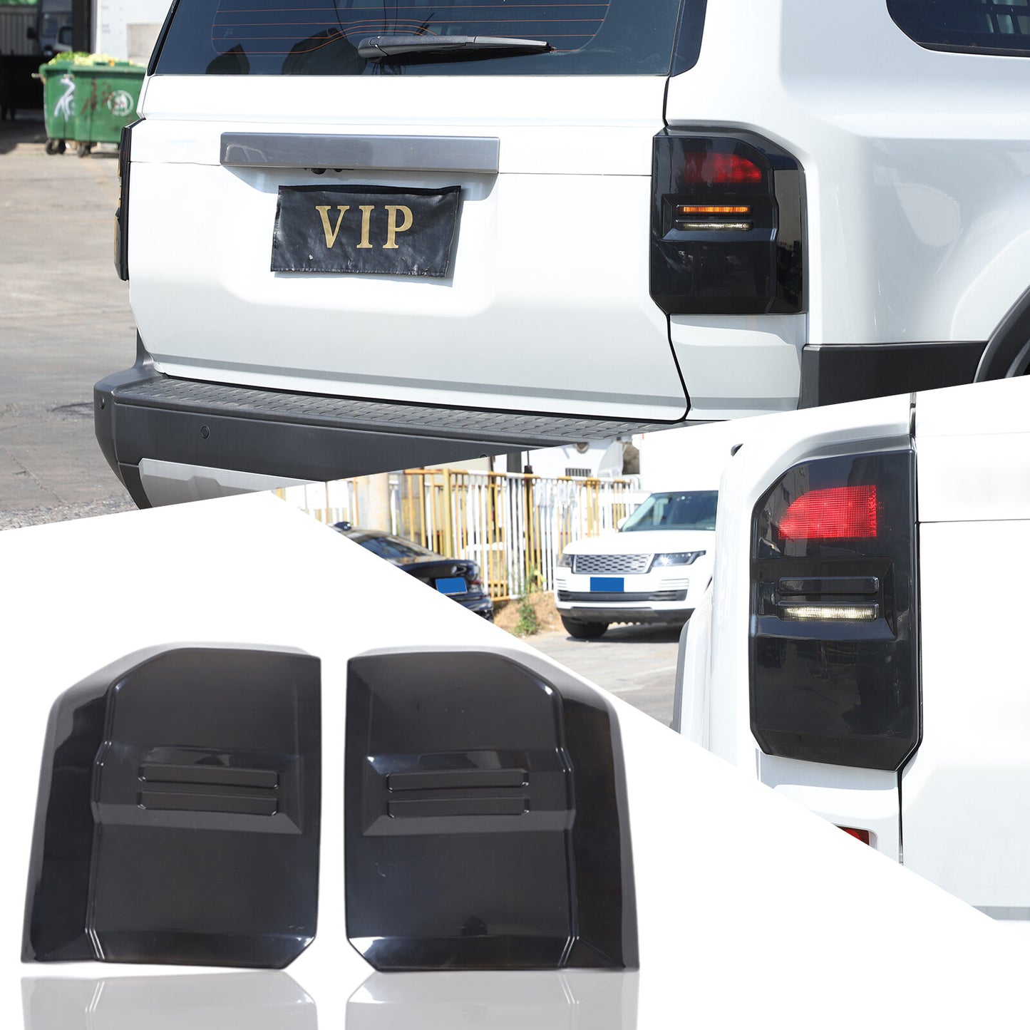 Smoked taillight lens cover for Land Cruiser LC250 J250 2024+- n