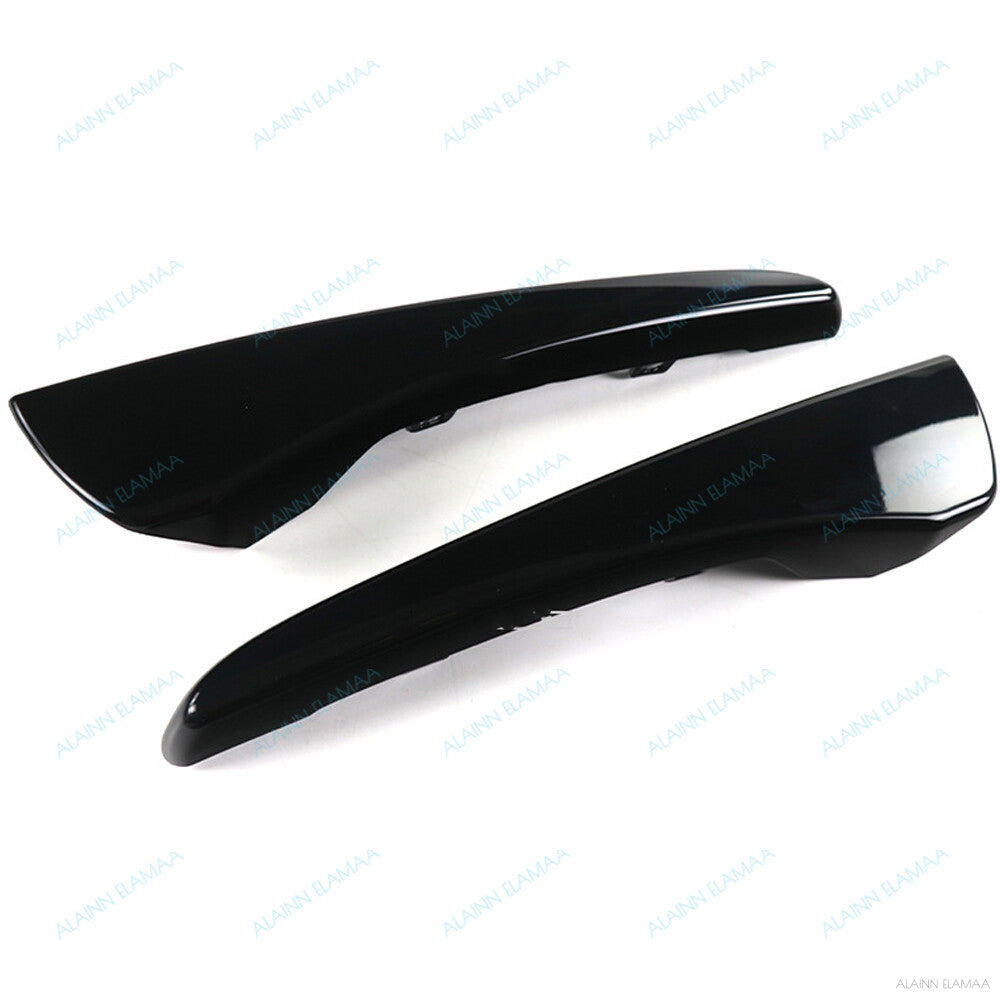 Front Bumper Side Grille Cover Trim r Fit for Jaguar for XF 3.0 2012-2015,Black,LR