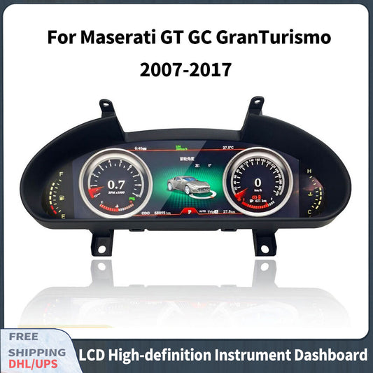 for Maserati GT GC GranTurismo 2007-17 LCD Digital Instrument Panel Speedometer Q
