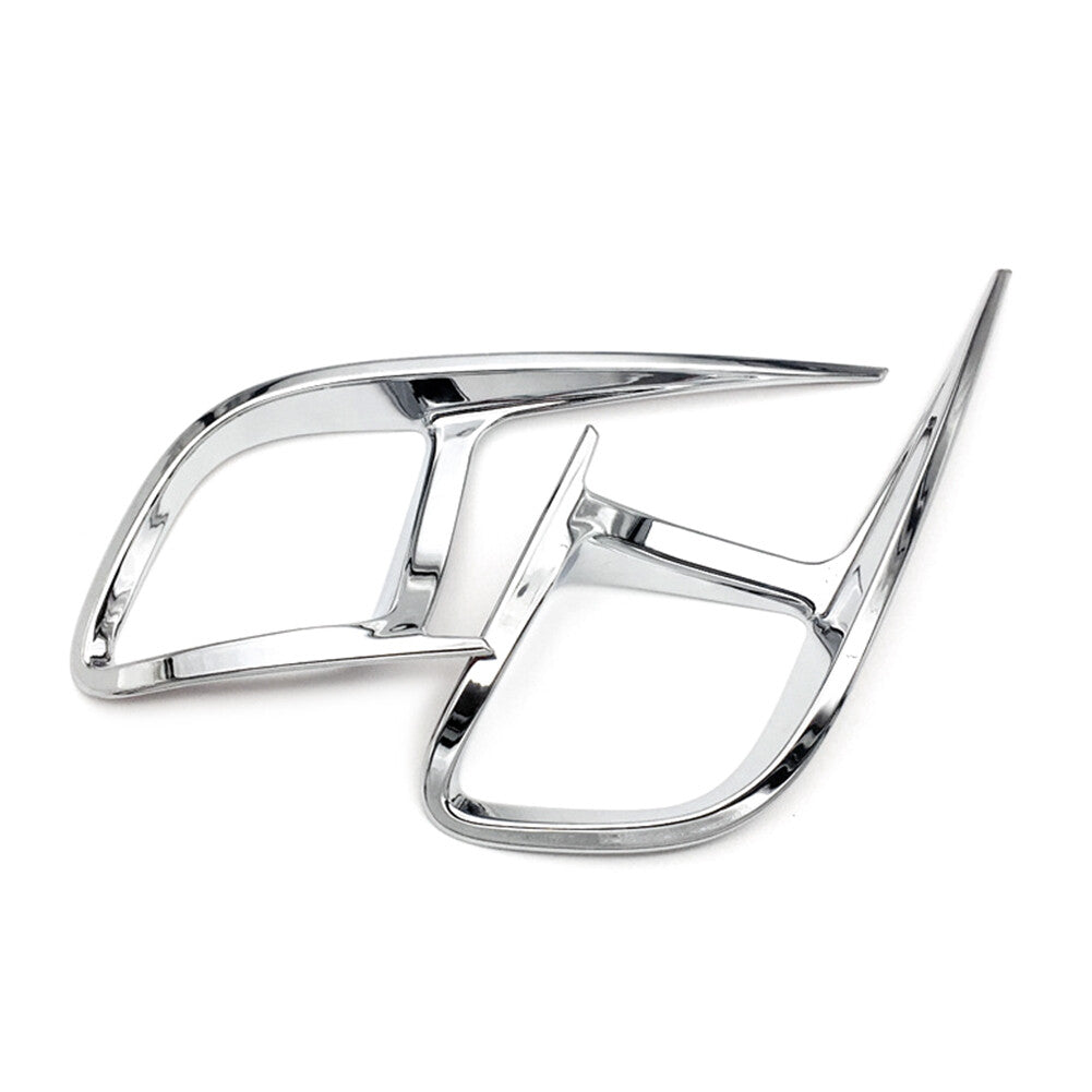 Chrome Rear Bumper Fog Light Cover Trim For 2015-2020 2016 17 for Toyota Highlander