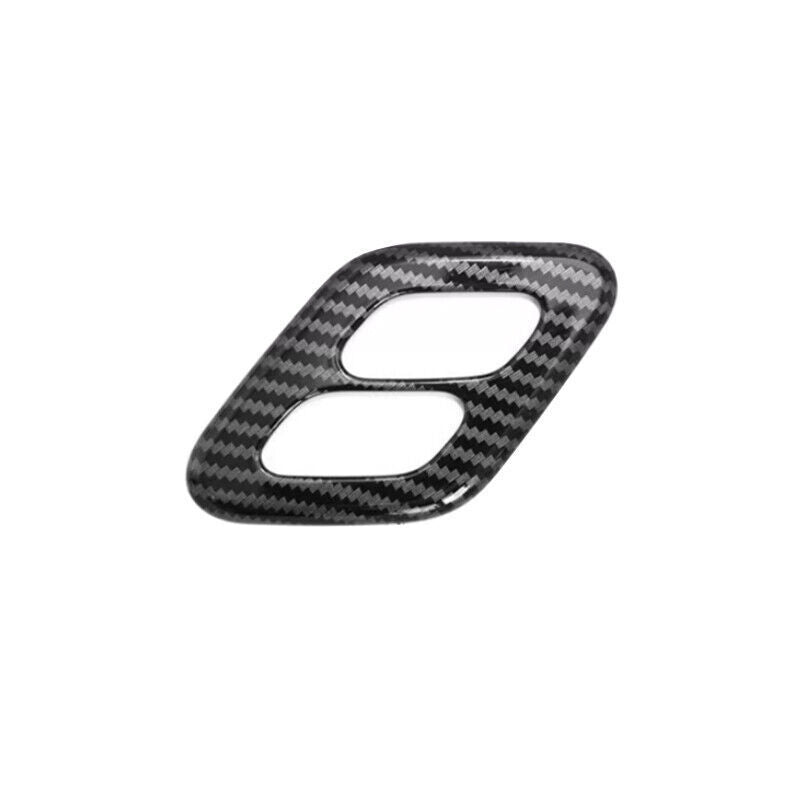 ABS Carbon for Seat Memory Button Frame Cover Trim 1pcs for Genesis G70 2019-2023 n
