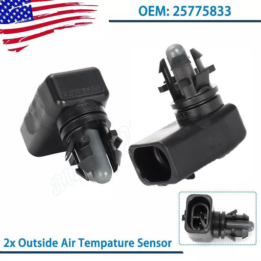 2-pack of ambient air temperature sensors for Buick for GMC for Cadillac 25775833 n