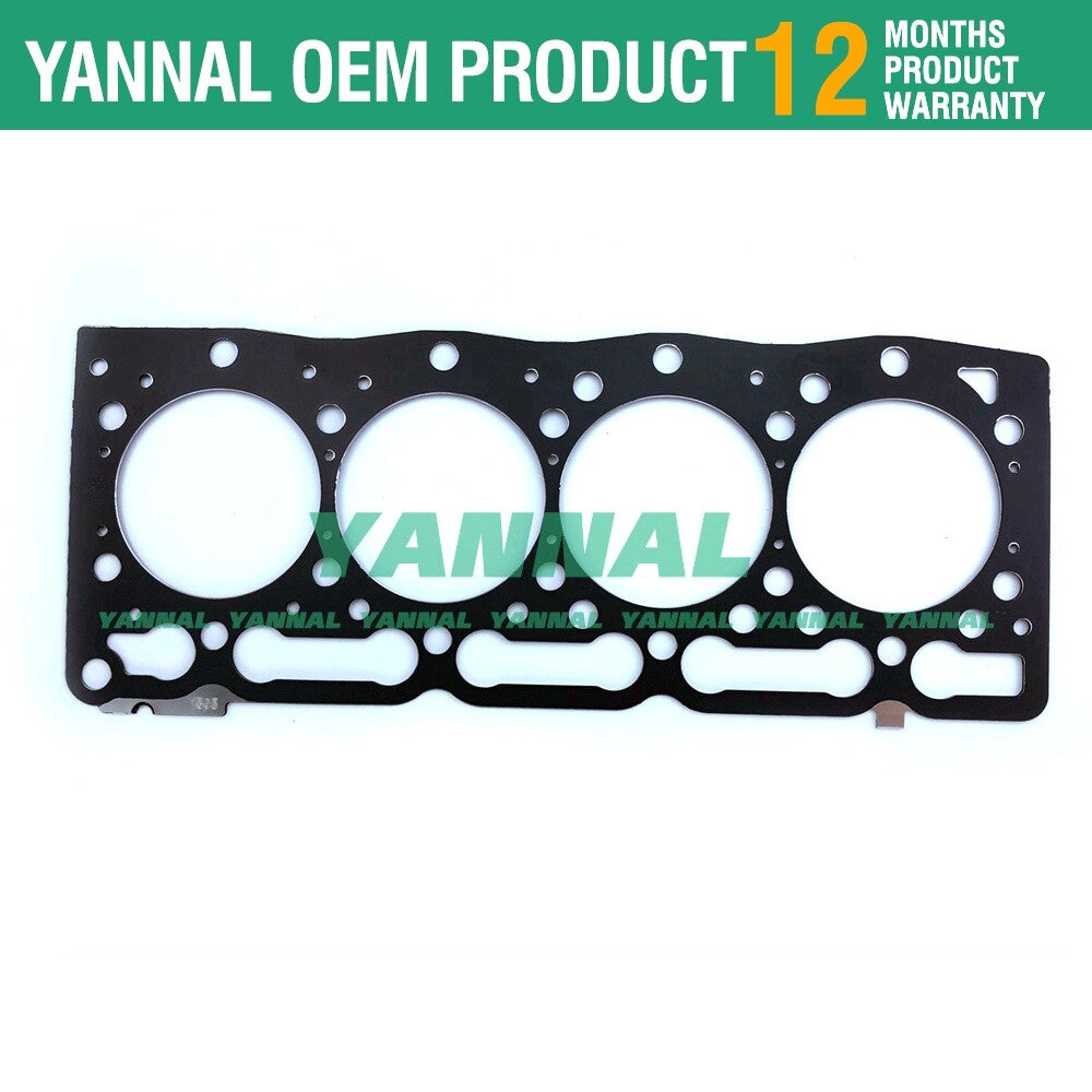 Overhaul gasket kit for V1505 excavator KX71 and KX91 excavator engine upper and lower parts kit -