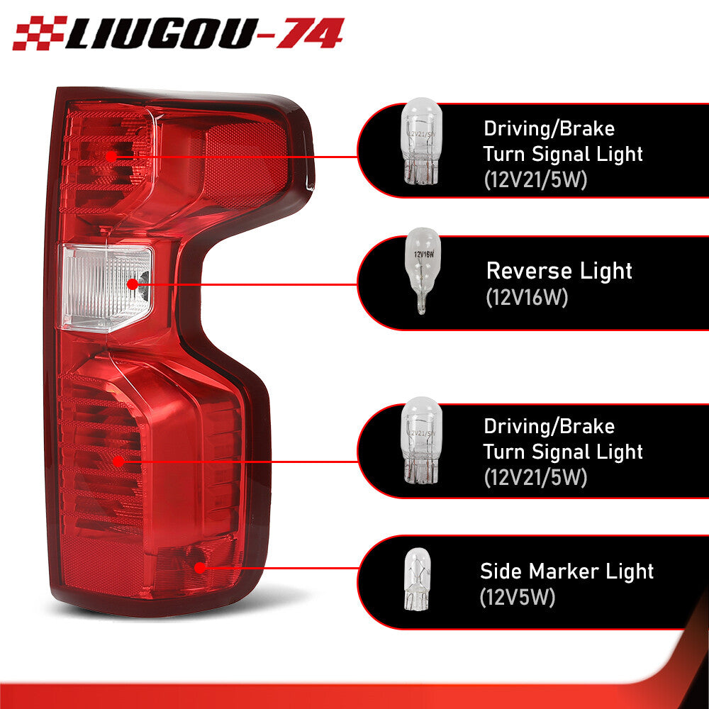 Suitable for 2019-2023 Solod 1500 2500 taillight assembly LH+RH- v