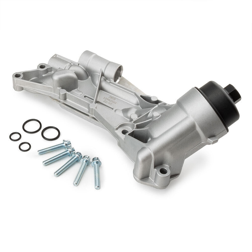 Engine Oil Cooler Filter Housing Assembly 93186324 for Chevy for Cruze Aveo 1.4 1.8L Q