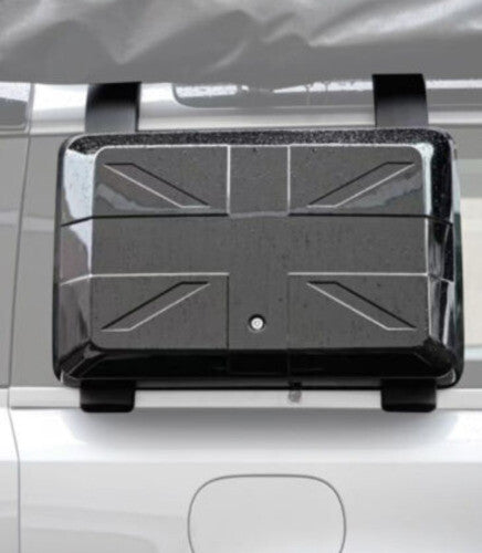 Gloss Black Carrier Case Tool Box Side Mount for Land Rover for Defender 2020-2023