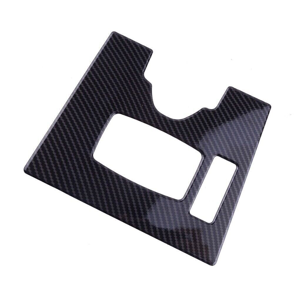 1Carbon Fiber Style Gear Shift Panel Cover Trim Black for Mercedes E-Class W212 n