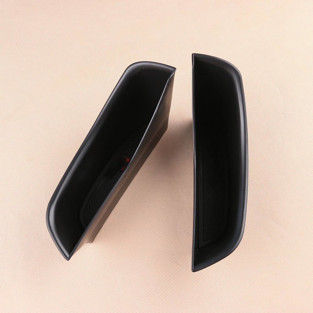 Black Inner Rear Door Box Armrest Storage for Mercedes-Benz C class 2014-15 W205 Q