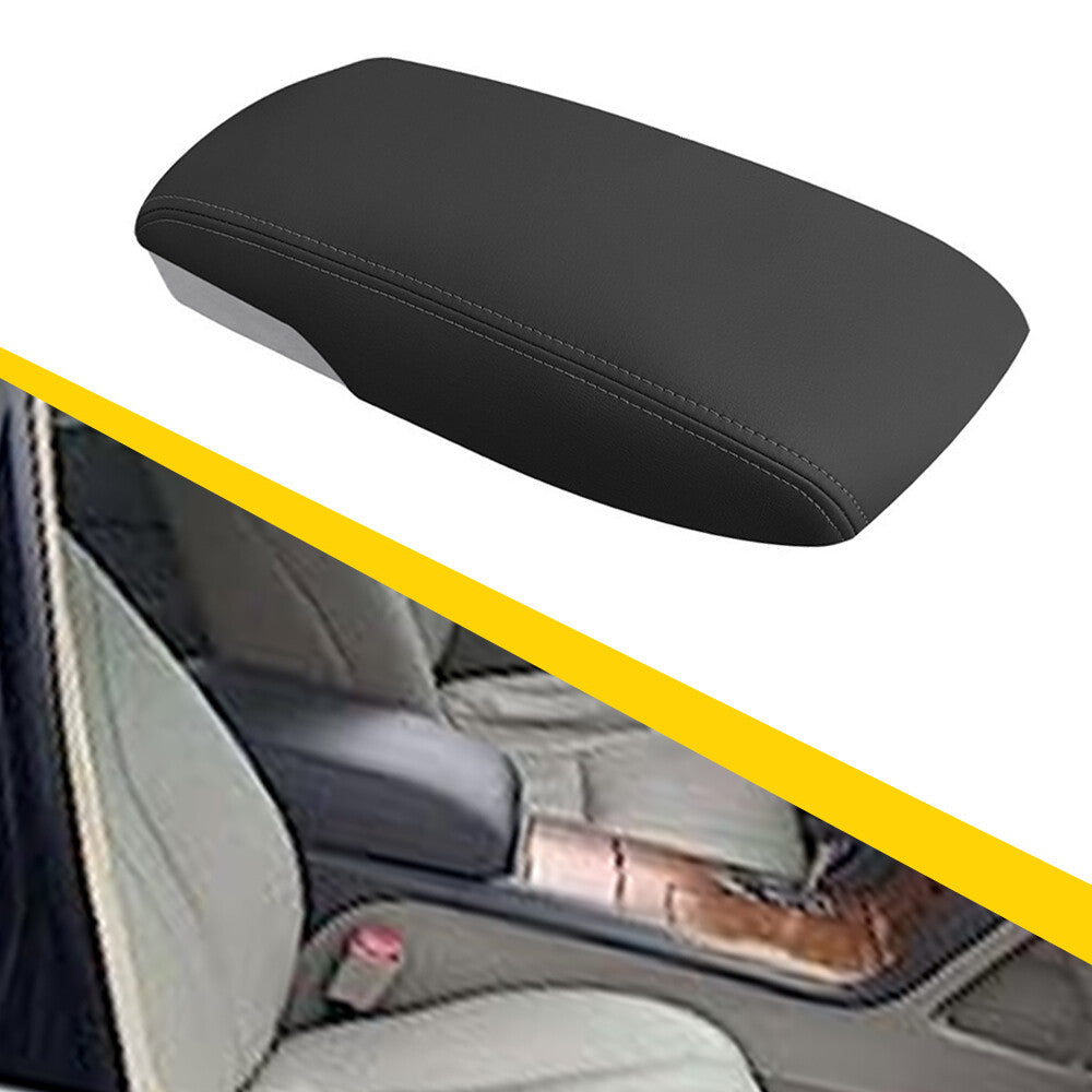 Leather center console cover/armrest protector for 2007-2011 for Camry , black. n