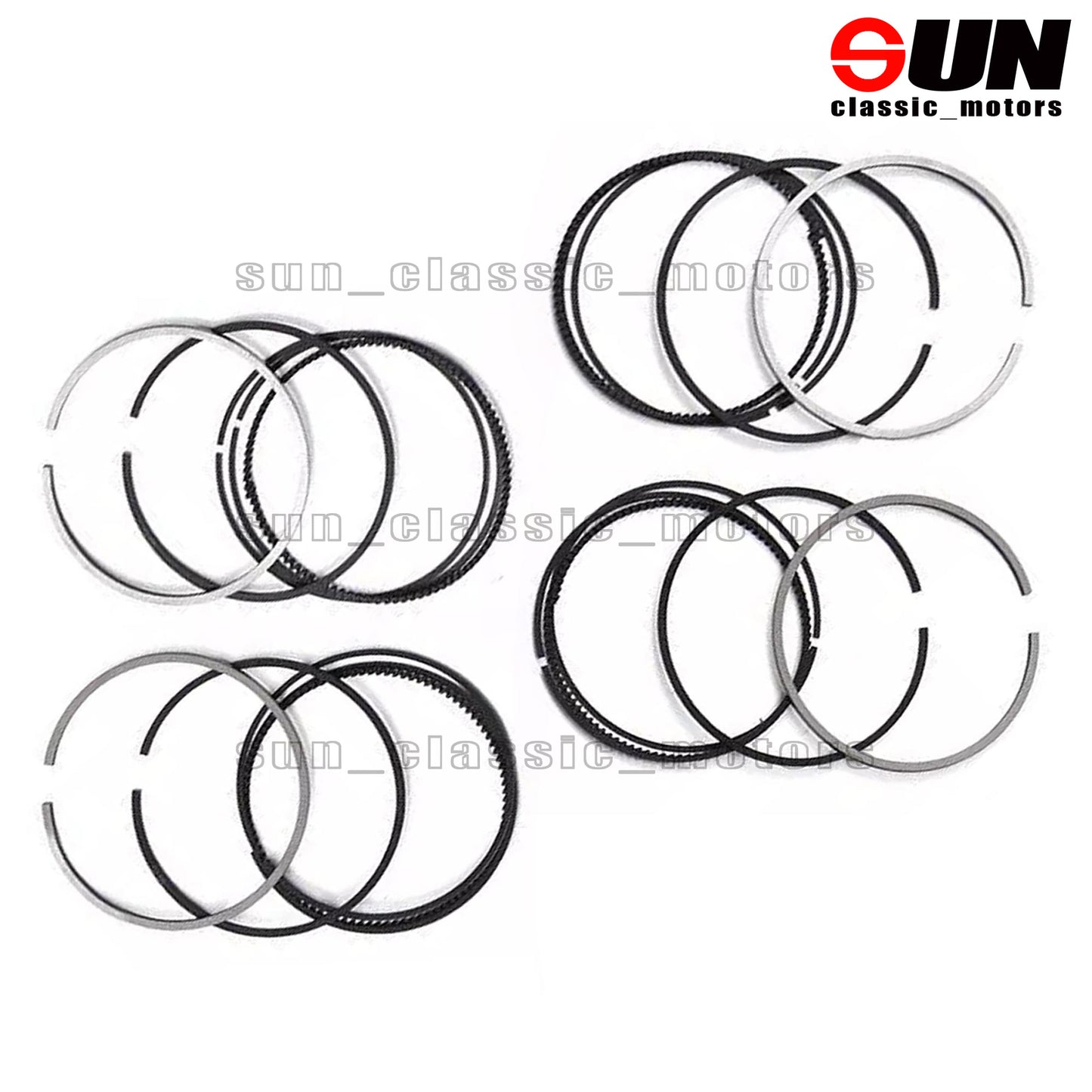 STD piston ring kit for Audi A1, A3, 8X, for Golf , for Skoda CRK, CXX 1.6 TDI diesel CLH-