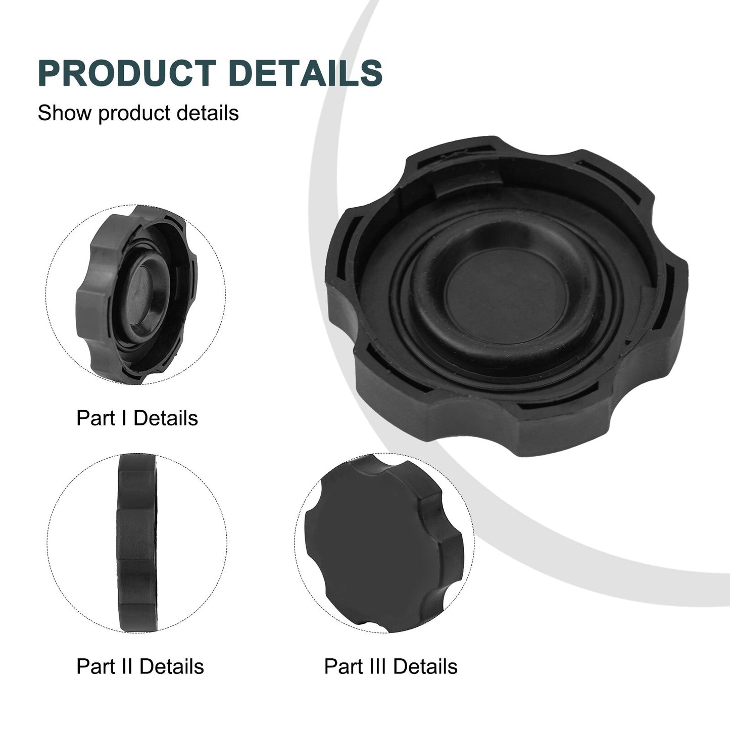 Car Brake Master Cylinder Reservoir Tank ABS Cap Cover for Hyundai for Kia Tools