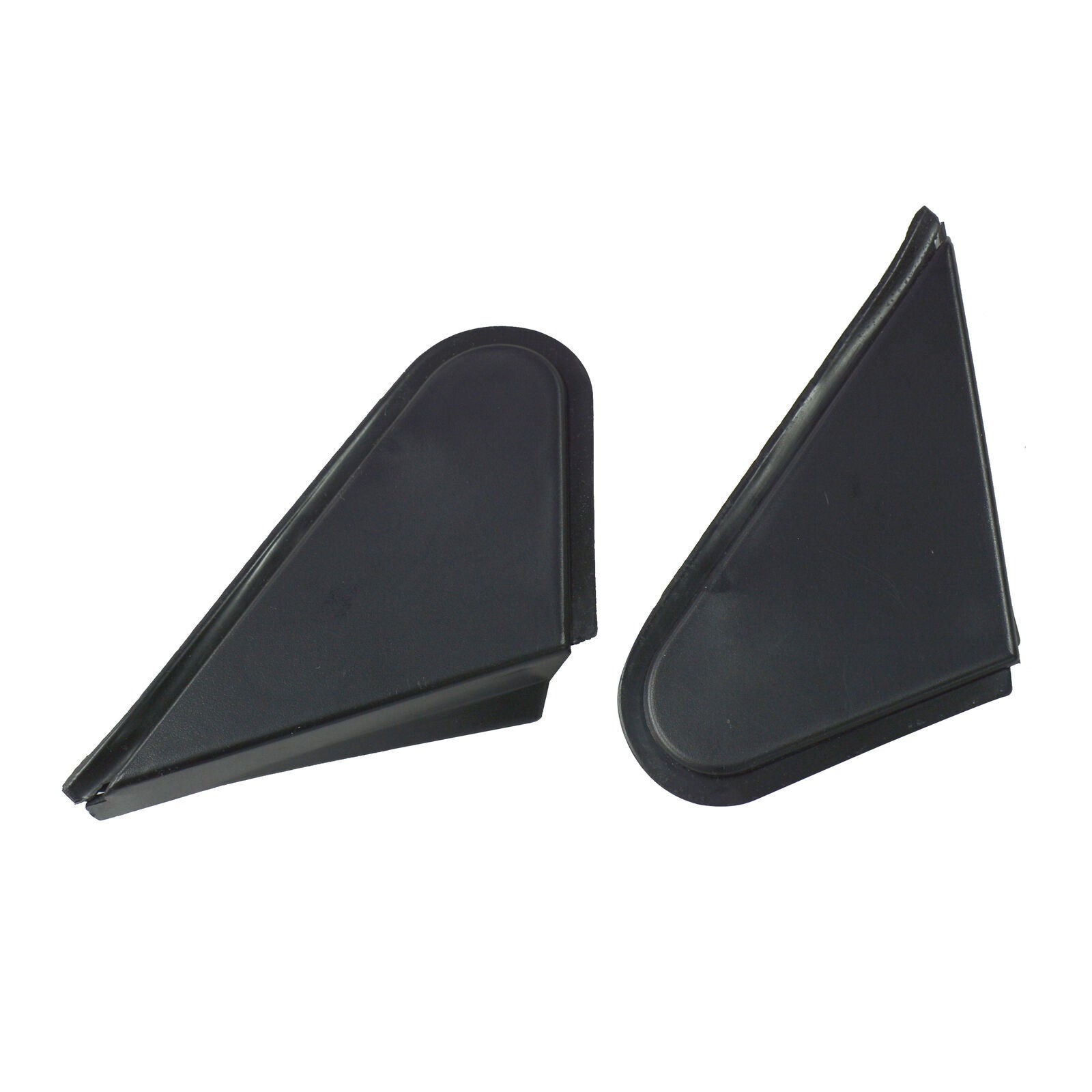 1Pair Side Car Side Mirror Corner Triangle Cover Trim for Toyota RAV4 2013-2015