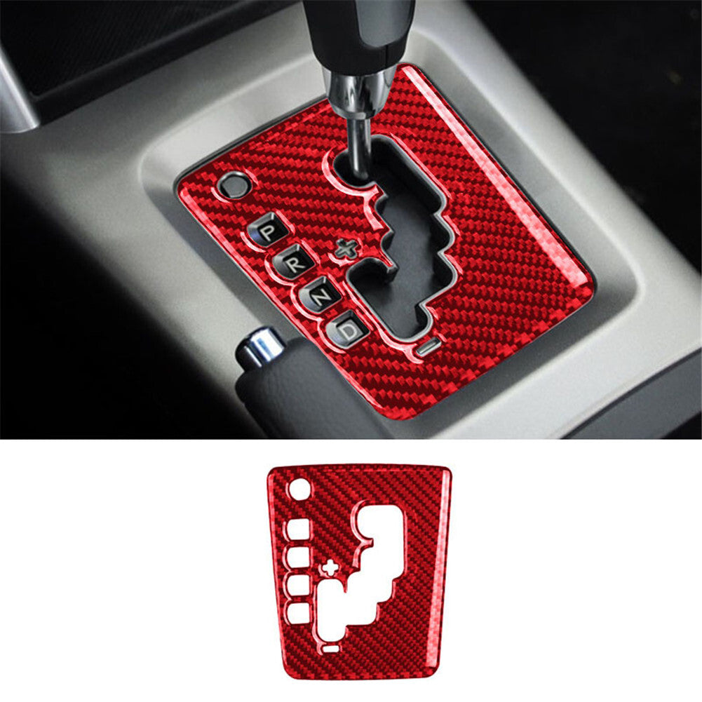 6Pcs Red Carbon Fiber Speedmeter Accent Cover Trim For Sonic 2012-2016 v