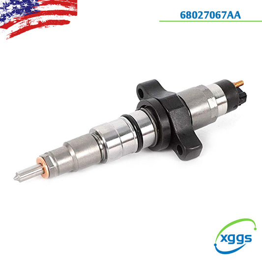 1 fuel injector, 68027067AA, 0445120050, suitable for Dodge for Ram 2500/3500, 6.7L/100km. (Date: 2008-12-)