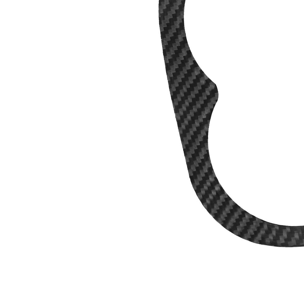 Red Dashboard Lower Trim Strip Cover Carbon Fiber For COBALT 2005-2010 v