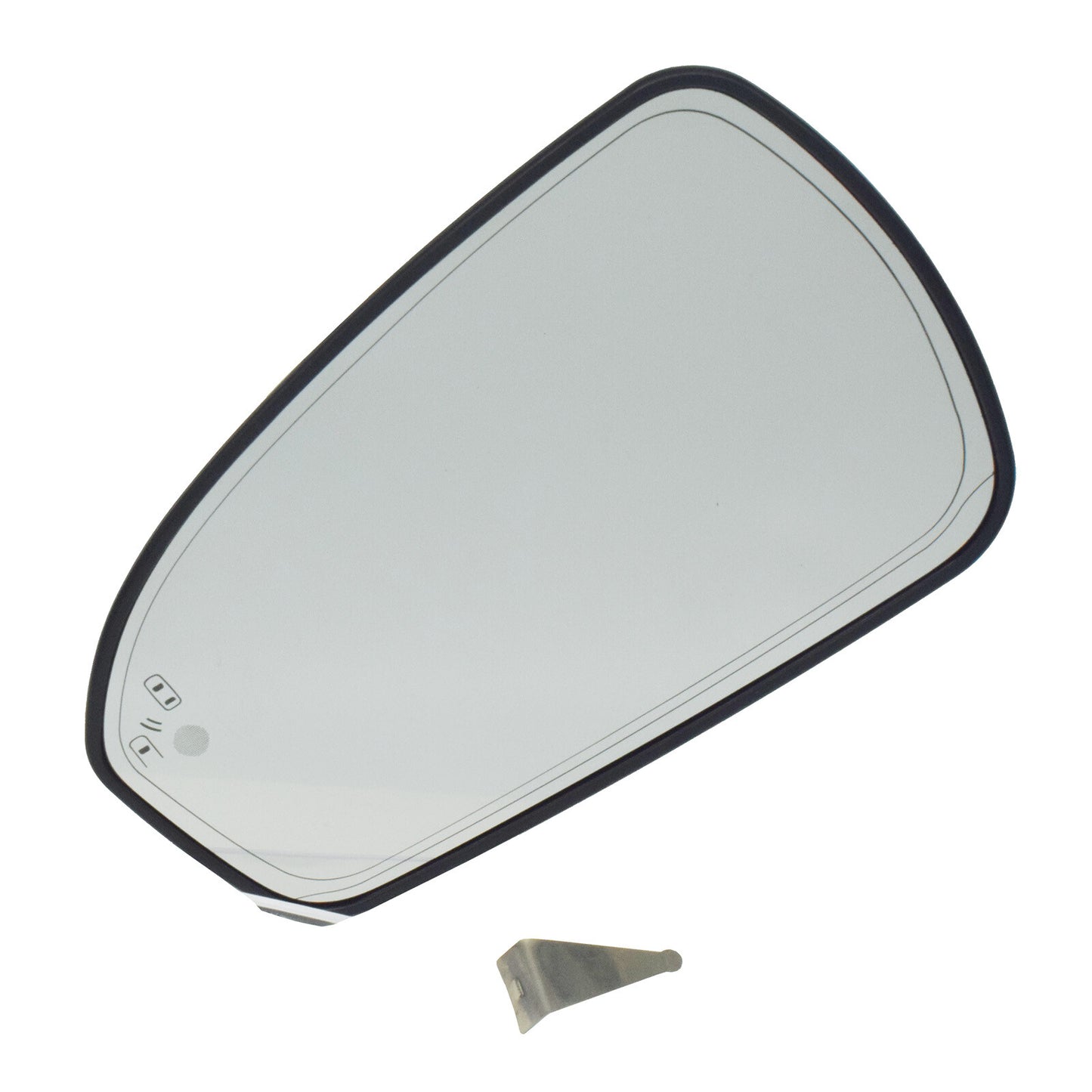 Left Side Mirror with Blind Spot Monitor Heated for Fusion 2013 - 2020- v