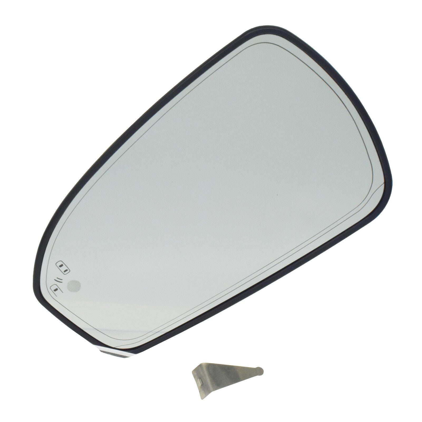 Left Side Mirror with Blind Spot Monitor Heated for Fusion 2013 - 2020- v