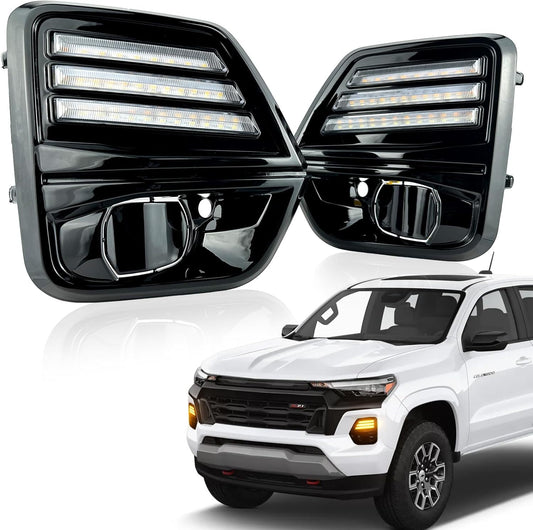 LED Daytime Running Front Fog Turn Signal Light For Colorado 2023 2024 n