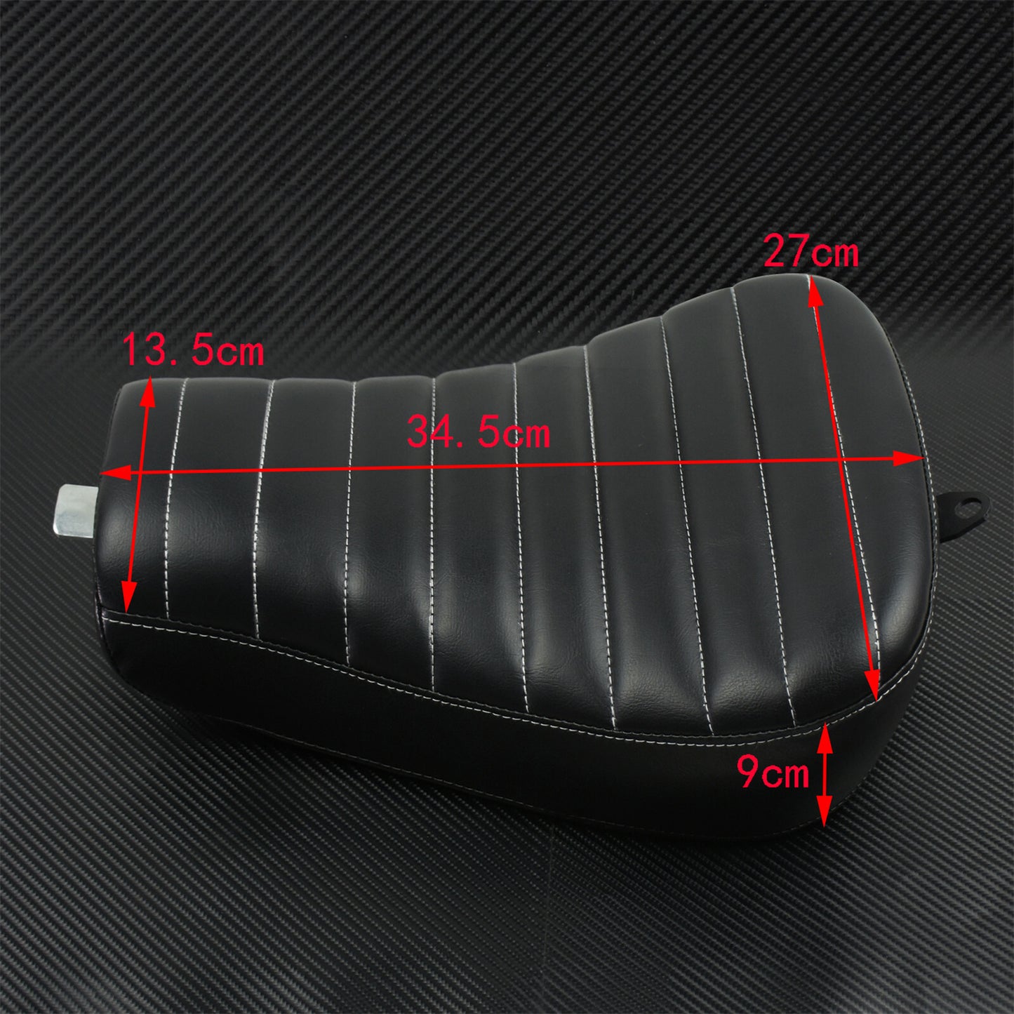 Motorcycle Stripe Driver Solo for Seat +Passenger Pad Fit for Harley XL 2010-2015 Q