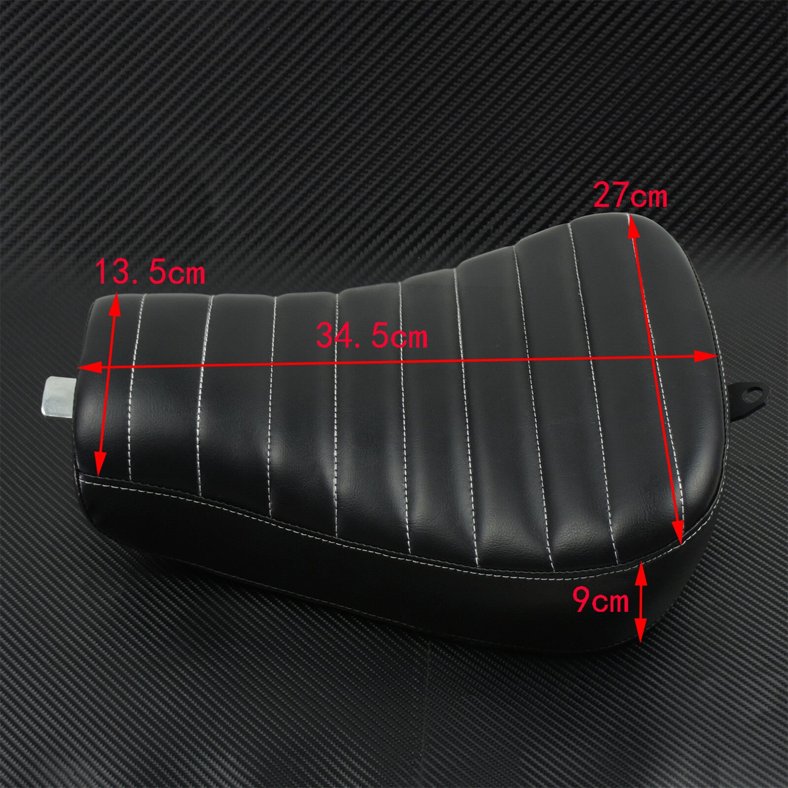Motorcycle Stripe Driver Solo for Seat +Passenger Pad Fit for Harley XL 2010-2015 Q