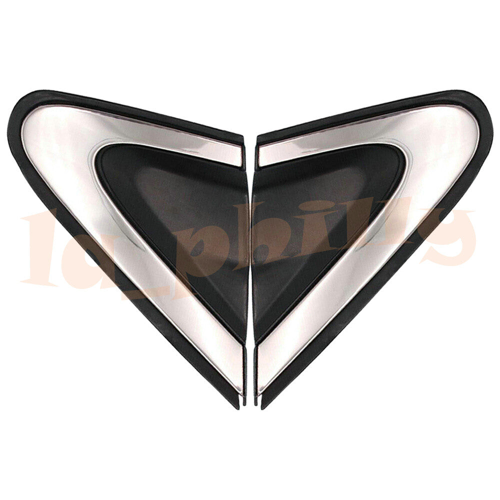 2X Side Mirror Corner Triangle Cover Pillar Trim RHLH For 12-16 for Honda for CR-V CRV